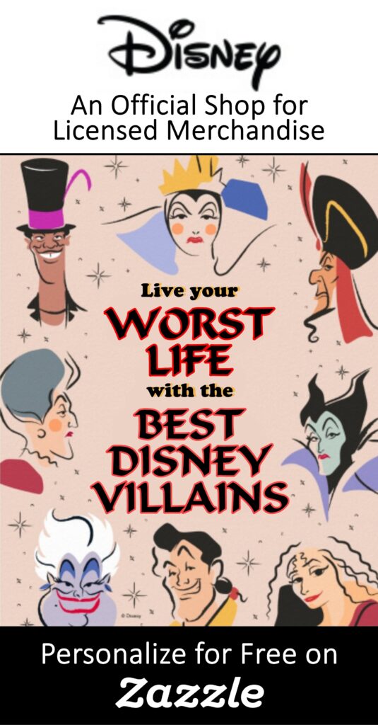 Disney Villains On Zazzle