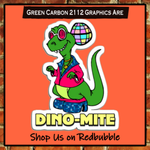 Green Carbon on Redbubble Ad